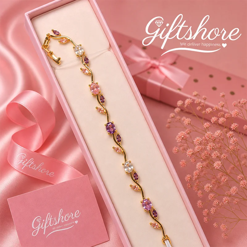 Tulip Bracelet Multi color with gift box