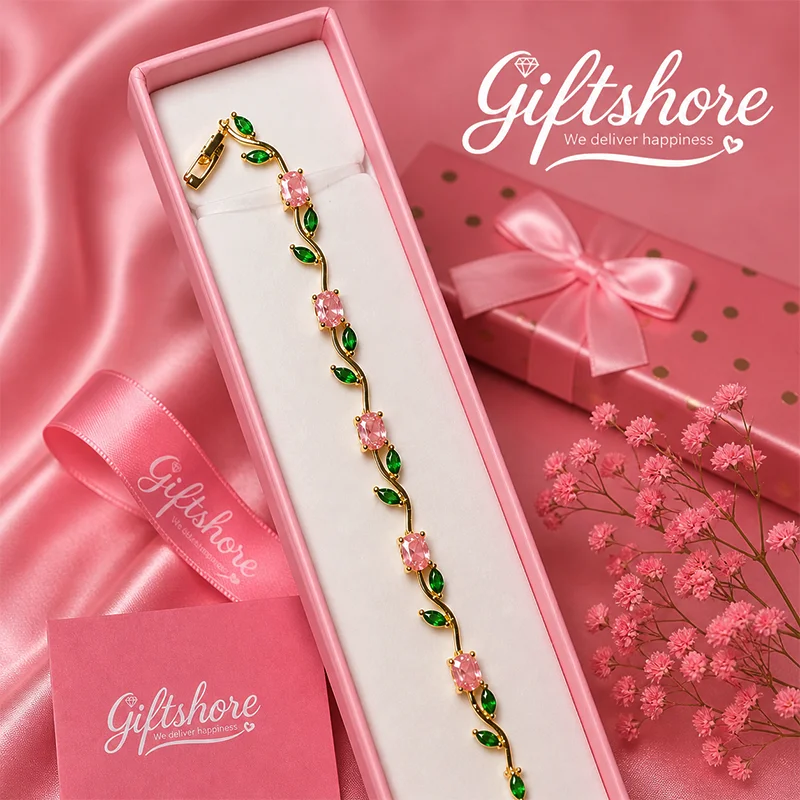 Tulip Bracelet Multi color with gift box